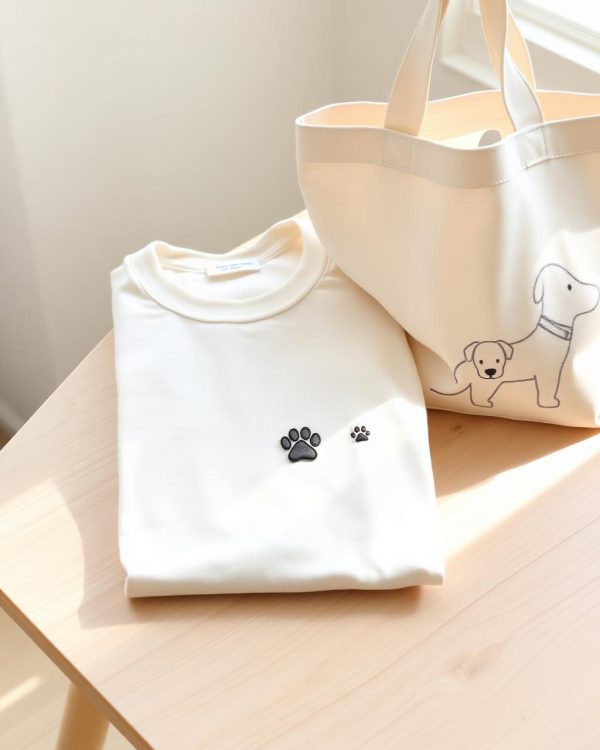 Embroidered Canvas Tote view 2