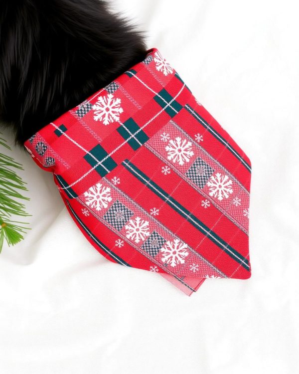 Holiday Plaid Bandana