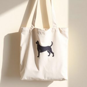 Embroidered Canvas Tote